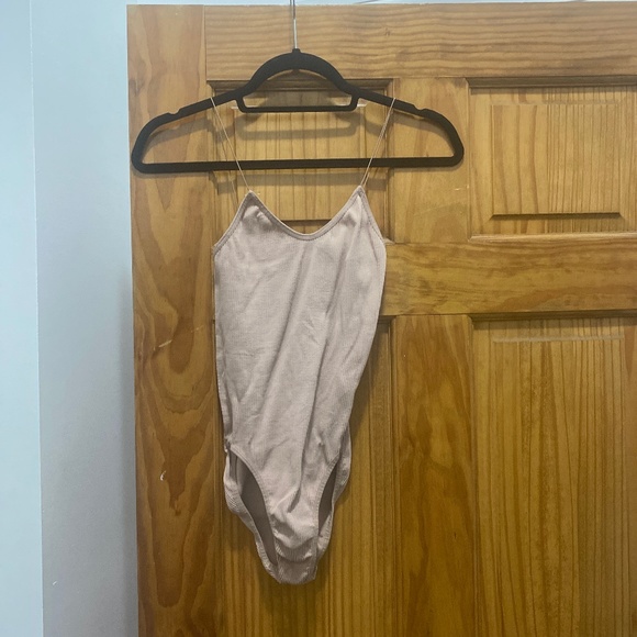 Urban Outfitters Tops - Tan body suit stretchy material